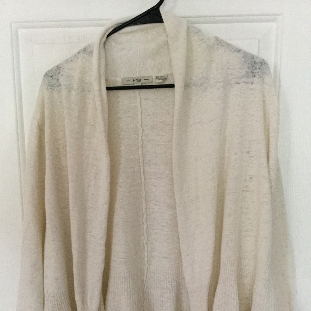 XL Pria sweater, linen like knit